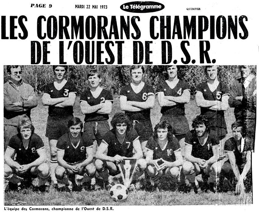 1972 73 champions ouest dsr 